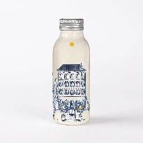 Gourde en aluminium personnalisée avec illustration