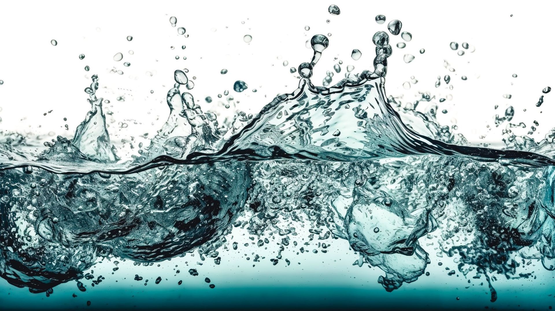 Éclaboussure d'eau