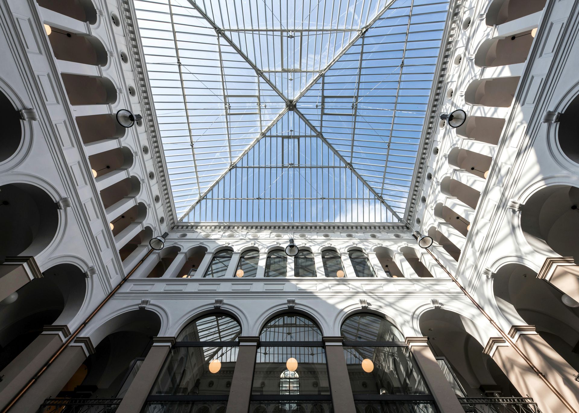 Verrière d'un hôtel de prestige