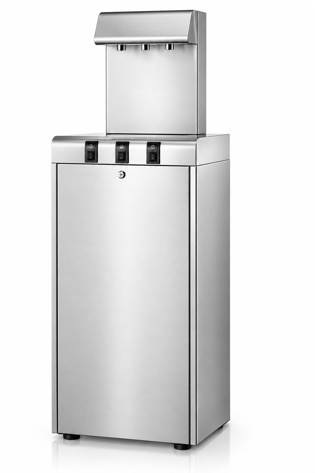 Fontaine colonne en inox
